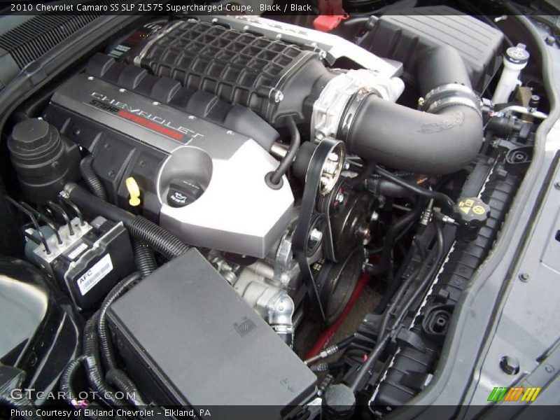 Black / Black 2010 Chevrolet Camaro SS SLP ZL575 Supercharged Coupe