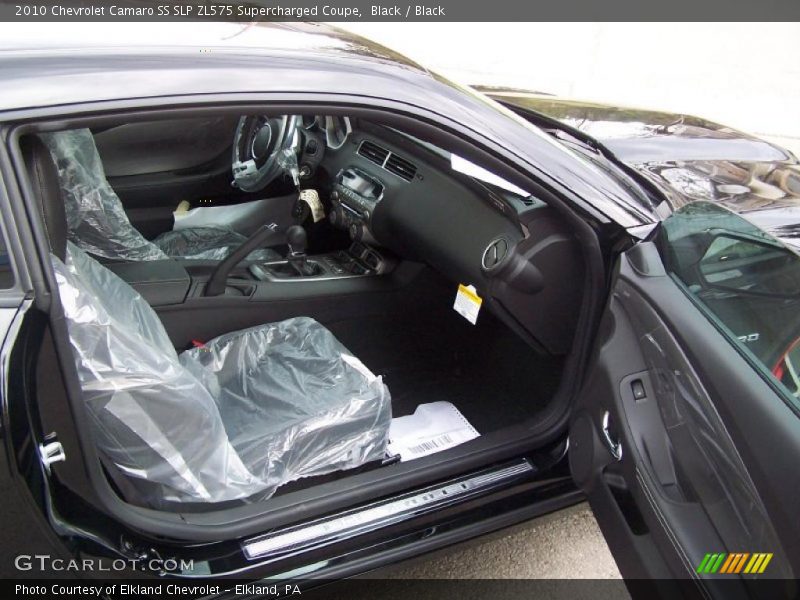Black / Black 2010 Chevrolet Camaro SS SLP ZL575 Supercharged Coupe