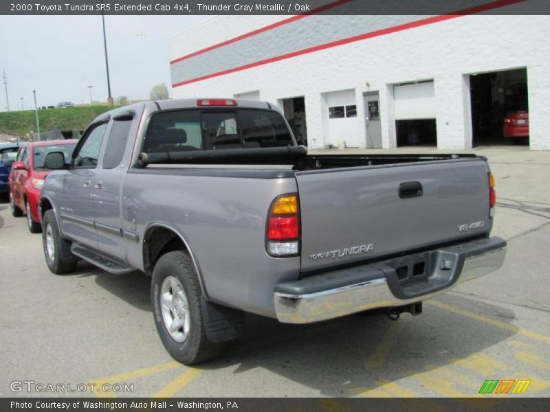 Thunder Gray Metallic / Oak 2000 Toyota Tundra SR5 Extended Cab 4x4