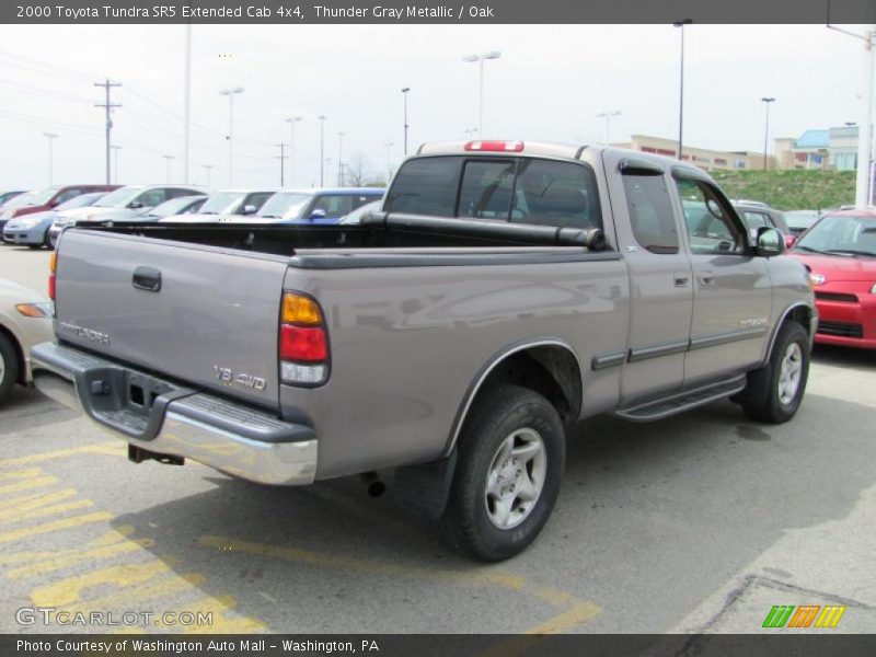 Thunder Gray Metallic / Oak 2000 Toyota Tundra SR5 Extended Cab 4x4