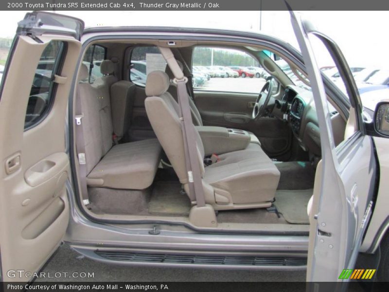 Thunder Gray Metallic / Oak 2000 Toyota Tundra SR5 Extended Cab 4x4