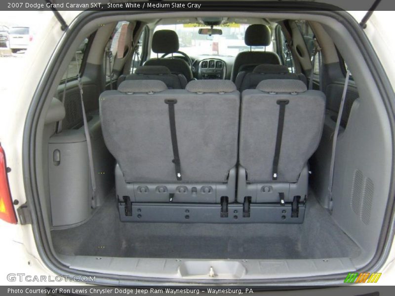 Stone White / Medium Slate Gray 2007 Dodge Grand Caravan SXT