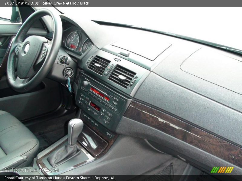 Silver Grey Metallic / Black 2007 BMW X3 3.0si
