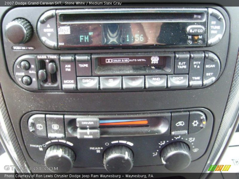 Stone White / Medium Slate Gray 2007 Dodge Grand Caravan SXT