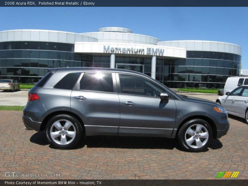 Polished Metal Metallic / Ebony 2008 Acura RDX