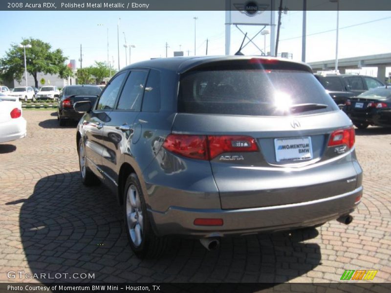 Polished Metal Metallic / Ebony 2008 Acura RDX
