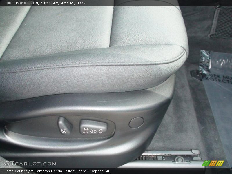 Silver Grey Metallic / Black 2007 BMW X3 3.0si