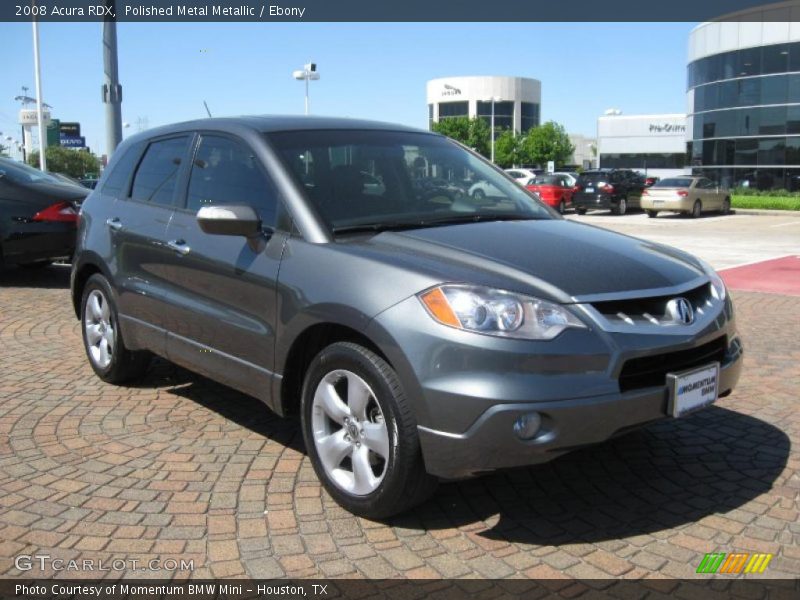 Polished Metal Metallic / Ebony 2008 Acura RDX