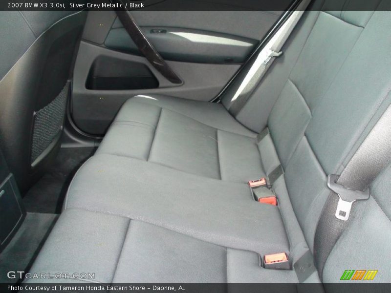 Silver Grey Metallic / Black 2007 BMW X3 3.0si