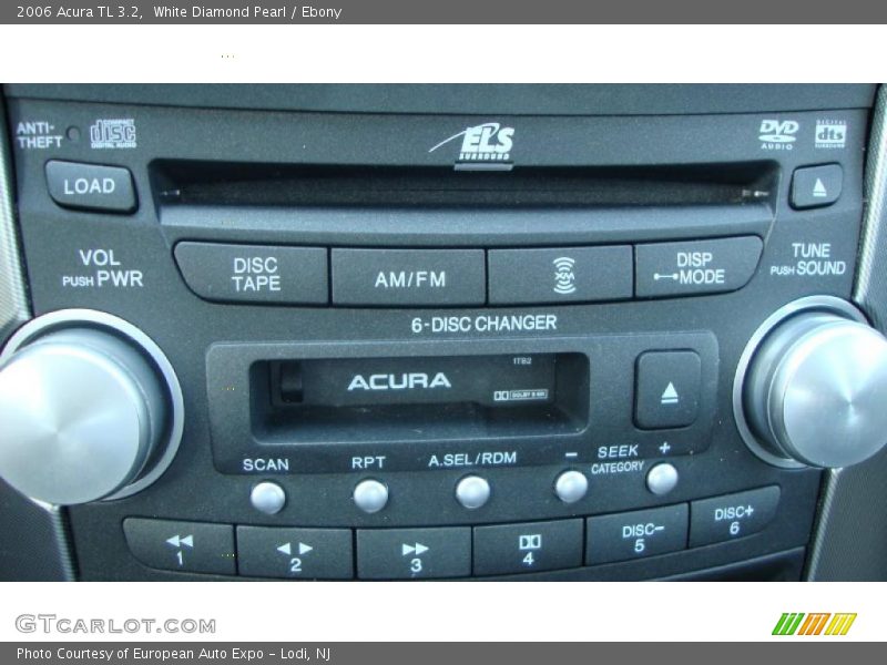 White Diamond Pearl / Ebony 2006 Acura TL 3.2