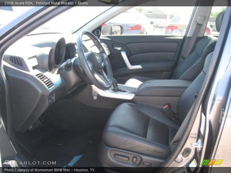 Polished Metal Metallic / Ebony 2008 Acura RDX