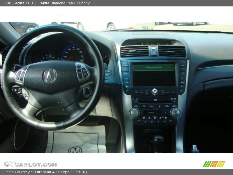 White Diamond Pearl / Ebony 2006 Acura TL 3.2