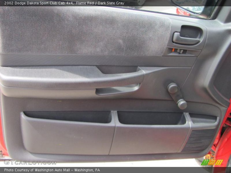 Flame Red / Dark Slate Gray 2002 Dodge Dakota Sport Club Cab 4x4