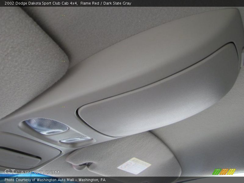 Flame Red / Dark Slate Gray 2002 Dodge Dakota Sport Club Cab 4x4