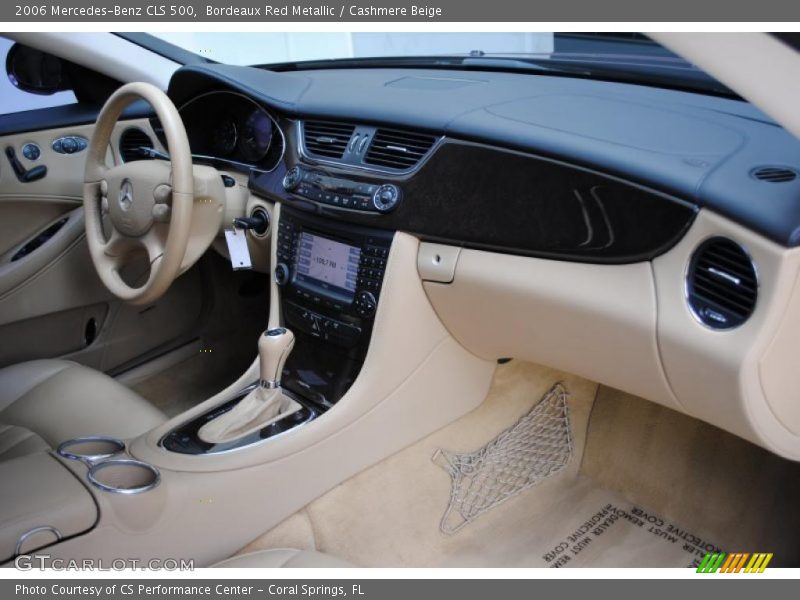 Bordeaux Red Metallic / Cashmere Beige 2006 Mercedes-Benz CLS 500