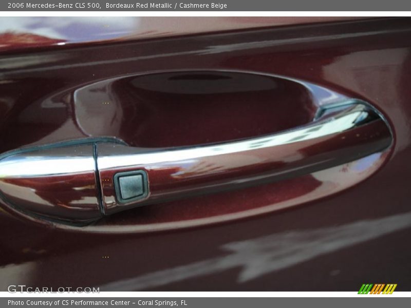 Bordeaux Red Metallic / Cashmere Beige 2006 Mercedes-Benz CLS 500