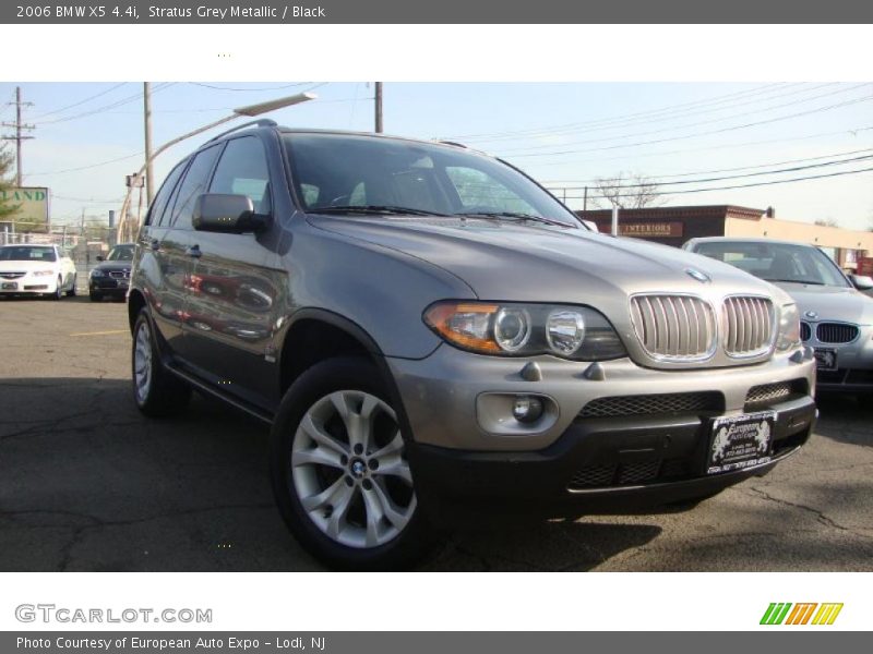Stratus Grey Metallic / Black 2006 BMW X5 4.4i