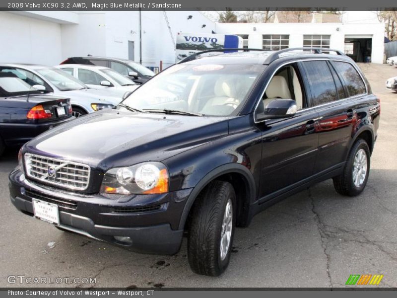 Magic Blue Metallic / Sandstone 2008 Volvo XC90 3.2 AWD