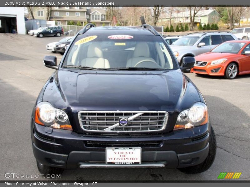 Magic Blue Metallic / Sandstone 2008 Volvo XC90 3.2 AWD