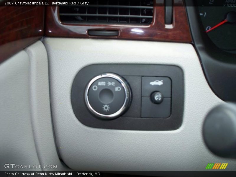 Bordeaux Red / Gray 2007 Chevrolet Impala LS