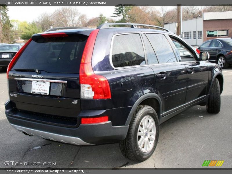 Magic Blue Metallic / Sandstone 2008 Volvo XC90 3.2 AWD