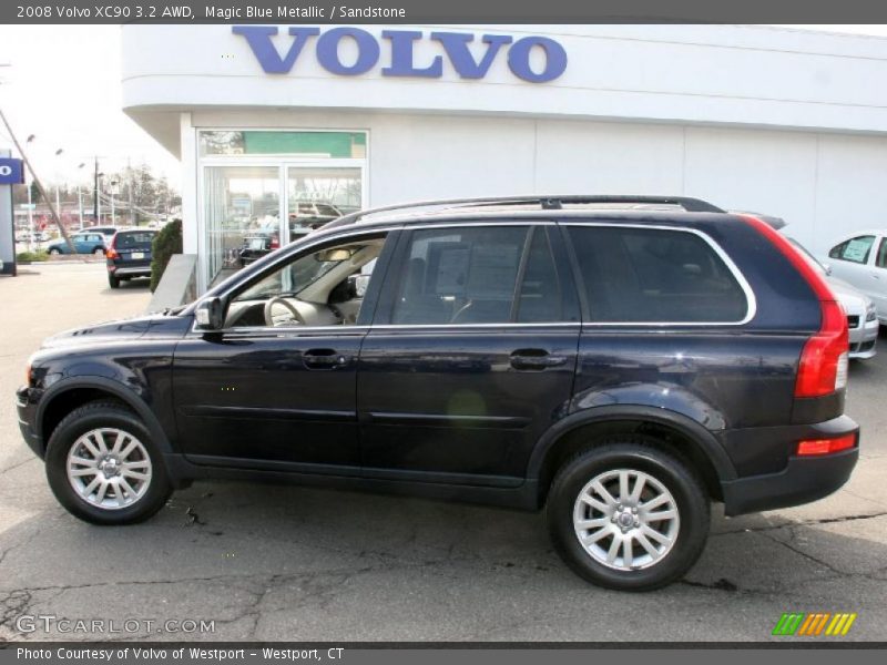 Magic Blue Metallic / Sandstone 2008 Volvo XC90 3.2 AWD