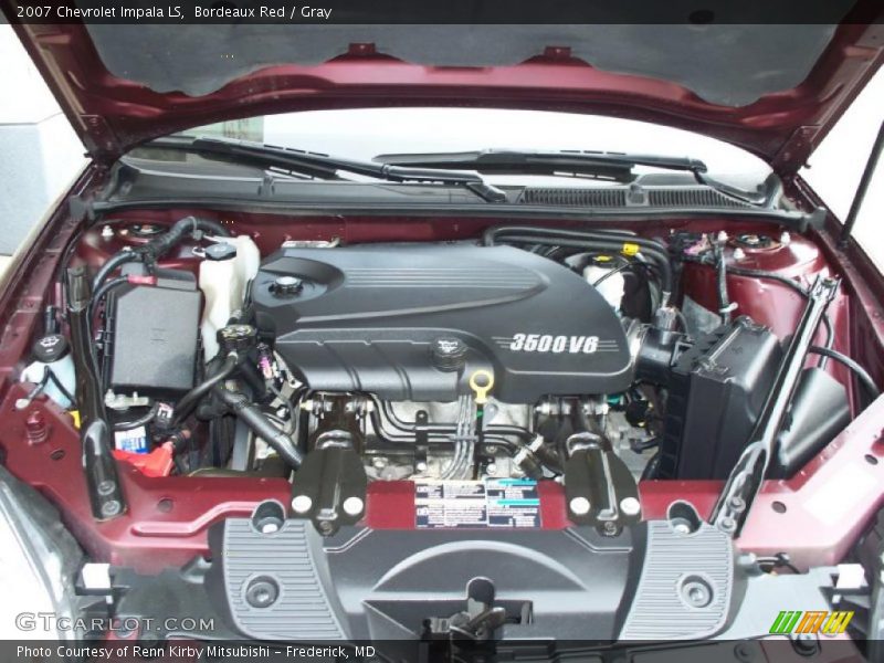 Bordeaux Red / Gray 2007 Chevrolet Impala LS