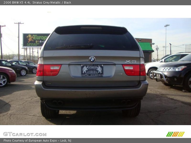 Stratus Grey Metallic / Black 2006 BMW X5 4.4i