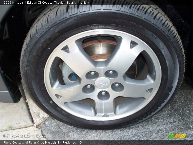 Titanium Pearl / Midnight 2003 Mitsubishi Eclipse GS Coupe