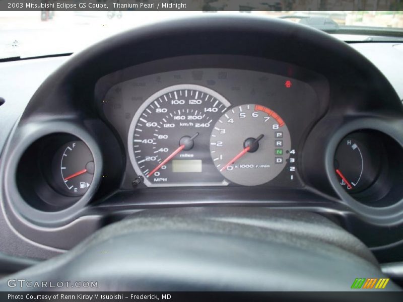 Titanium Pearl / Midnight 2003 Mitsubishi Eclipse GS Coupe