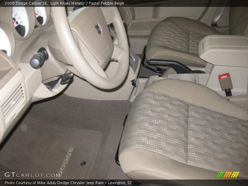 Light Khaki Metallic / Pastel Pebble Beige 2008 Dodge Caliber SE