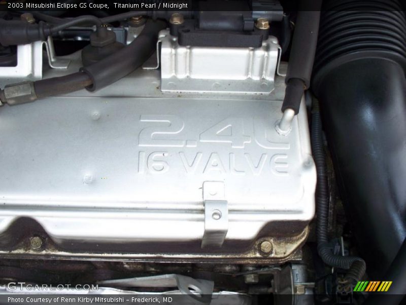 Titanium Pearl / Midnight 2003 Mitsubishi Eclipse GS Coupe