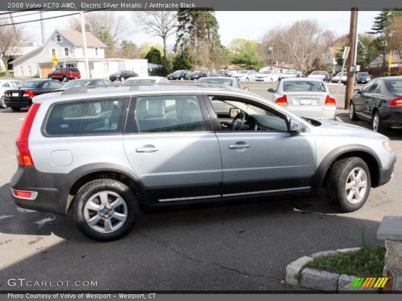 Electric Silver Metallic / Anthracite Black 2008 Volvo XC70 AWD