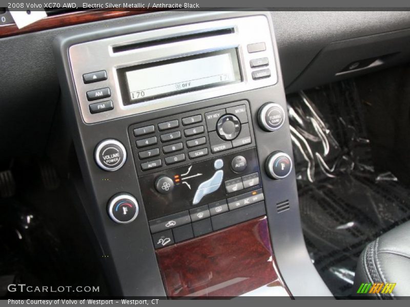 Electric Silver Metallic / Anthracite Black 2008 Volvo XC70 AWD