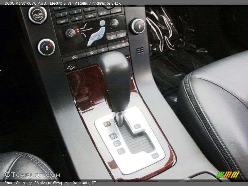 Electric Silver Metallic / Anthracite Black 2008 Volvo XC70 AWD