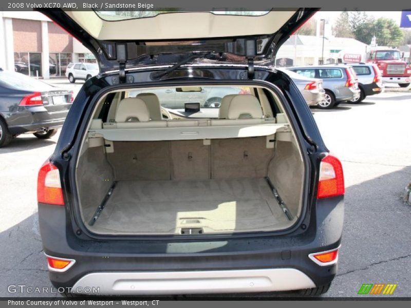 Black / Sandstone Beige 2008 Volvo XC70 AWD