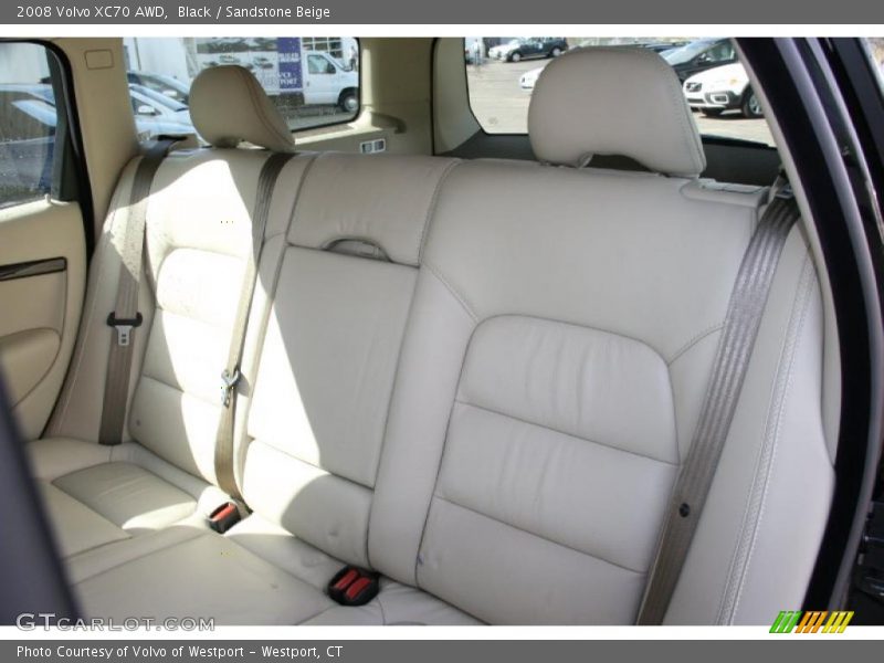 Black / Sandstone Beige 2008 Volvo XC70 AWD