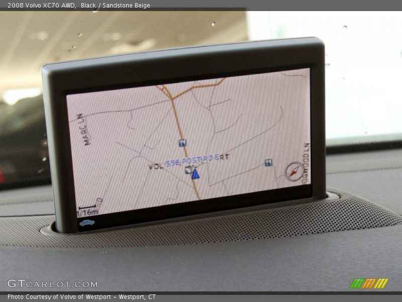 Black / Sandstone Beige 2008 Volvo XC70 AWD