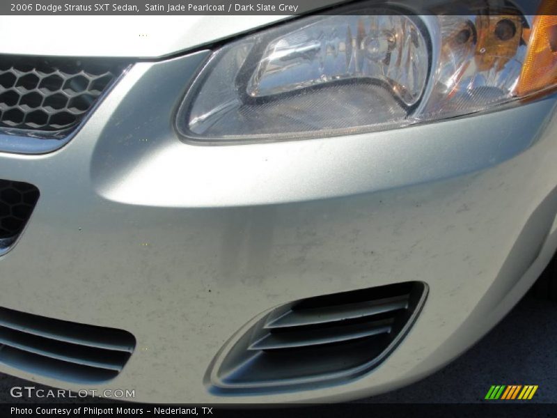 Satin Jade Pearlcoat / Dark Slate Grey 2006 Dodge Stratus SXT Sedan