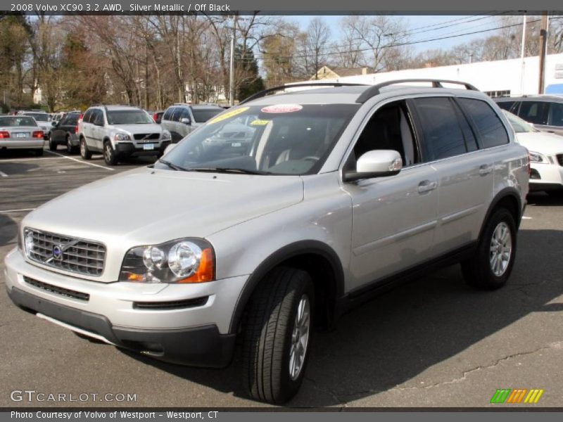 Silver Metallic / Off Black 2008 Volvo XC90 3.2 AWD