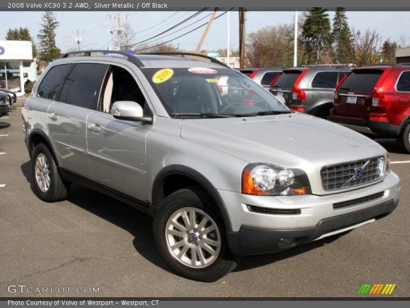 Silver Metallic / Off Black 2008 Volvo XC90 3.2 AWD