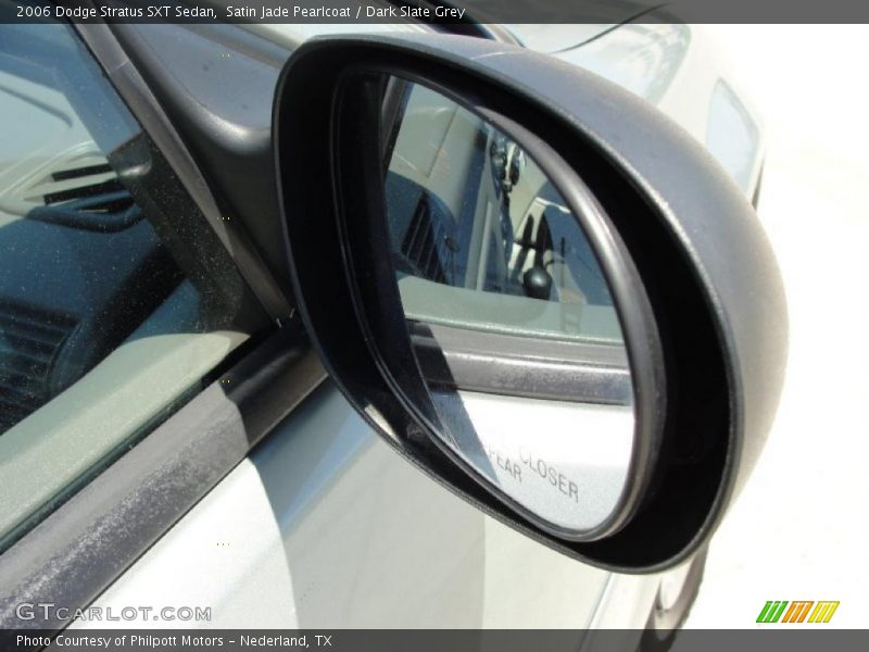 Satin Jade Pearlcoat / Dark Slate Grey 2006 Dodge Stratus SXT Sedan