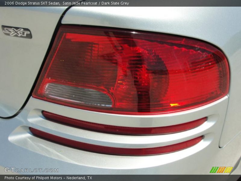 Satin Jade Pearlcoat / Dark Slate Grey 2006 Dodge Stratus SXT Sedan