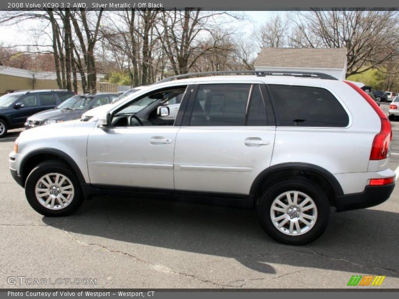 Silver Metallic / Off Black 2008 Volvo XC90 3.2 AWD