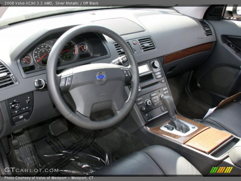 Silver Metallic / Off Black 2008 Volvo XC90 3.2 AWD
