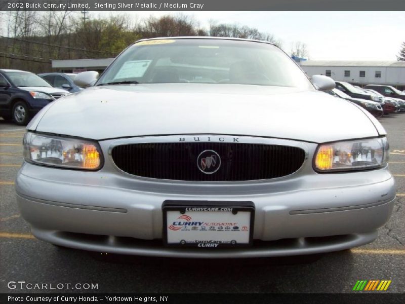 Sterling Silver Metallic / Medium Gray 2002 Buick Century Limited