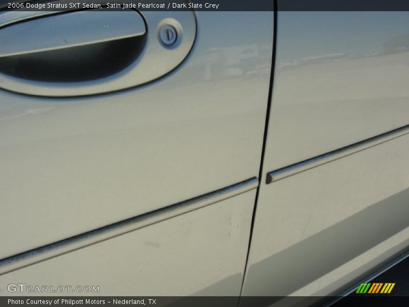 Satin Jade Pearlcoat / Dark Slate Grey 2006 Dodge Stratus SXT Sedan