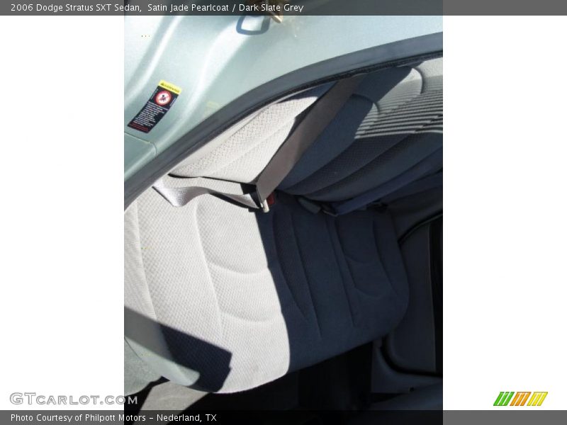 Satin Jade Pearlcoat / Dark Slate Grey 2006 Dodge Stratus SXT Sedan