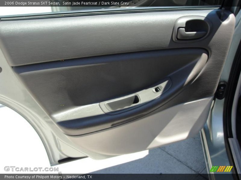 Satin Jade Pearlcoat / Dark Slate Grey 2006 Dodge Stratus SXT Sedan