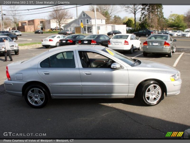 Silver Metallic / Graphite 2009 Volvo S60 2.5T